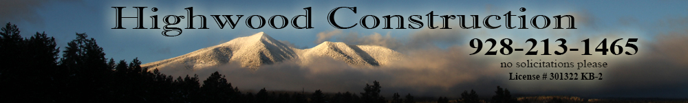 Highwood Construction Web banner and link